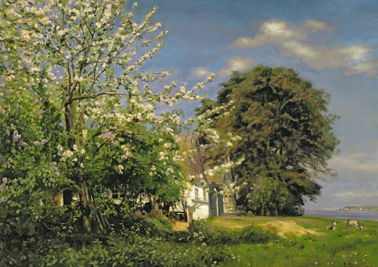 Jarní květ, 1908 od Christian Zacho