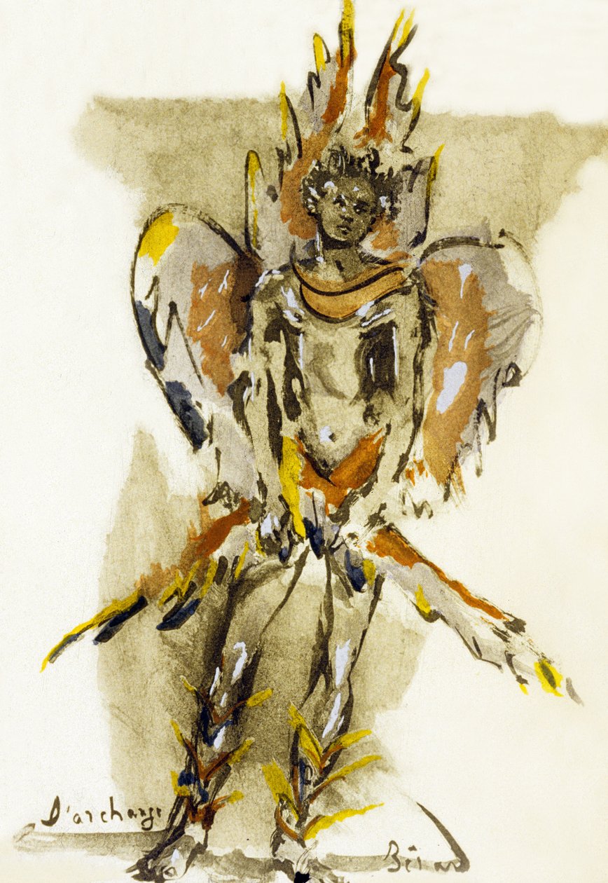 Ilustrace z "Amphitryon 38" od Jean Giraudoux od Christian Bérard