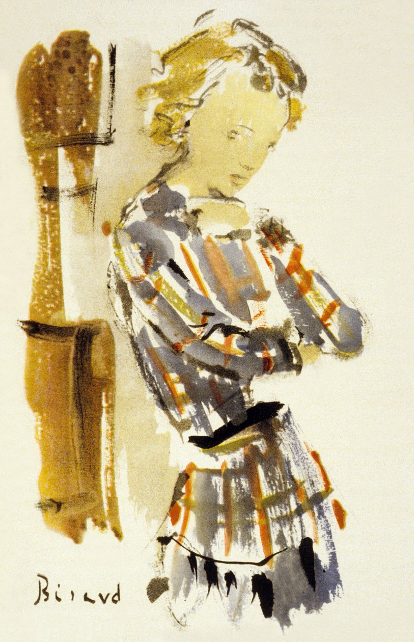 Ilustrace ze "Škola pro ženy" od Andre Gide od Christian Bérard
