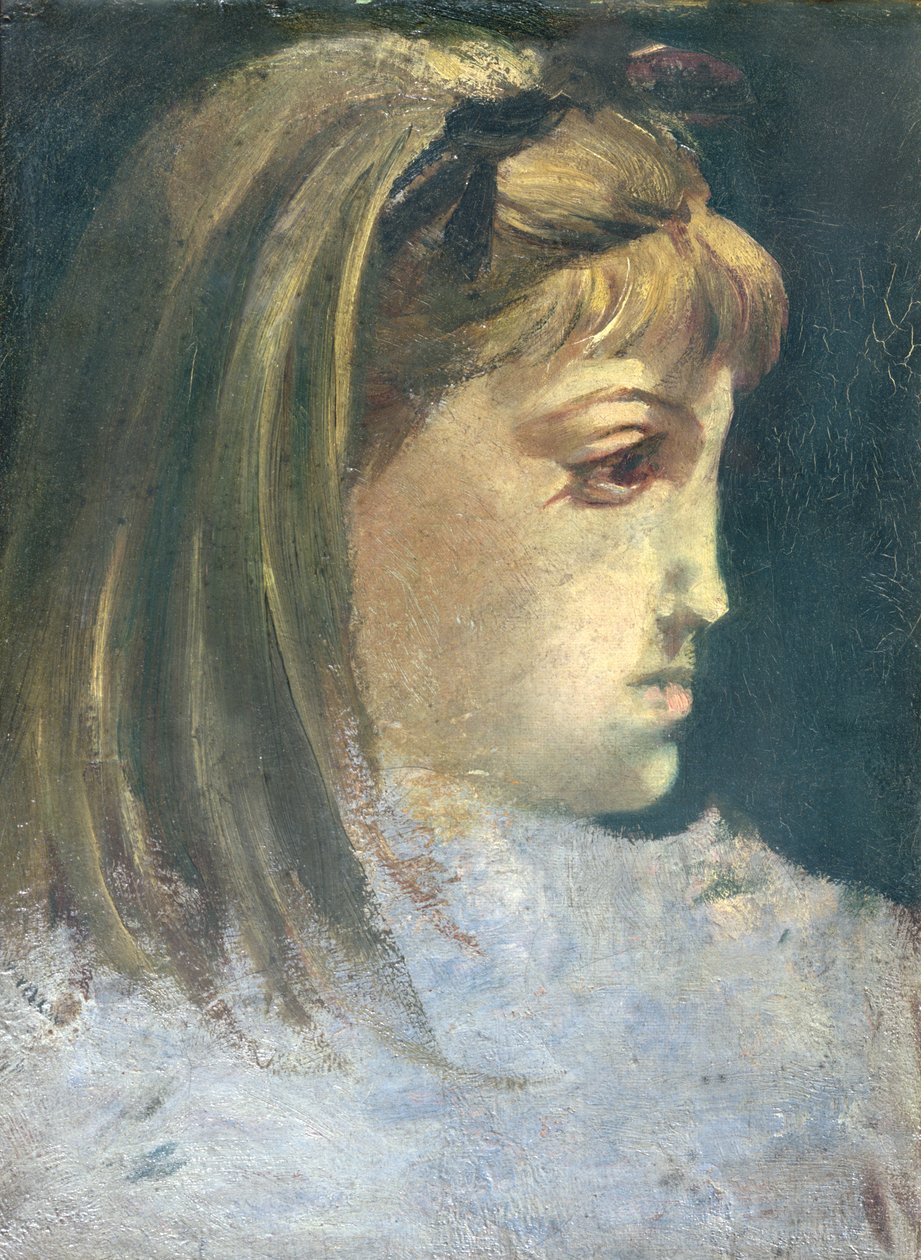 Misia Sert (1872-1950) ve stylu Manet (olej na plátně) od Christian Bérard