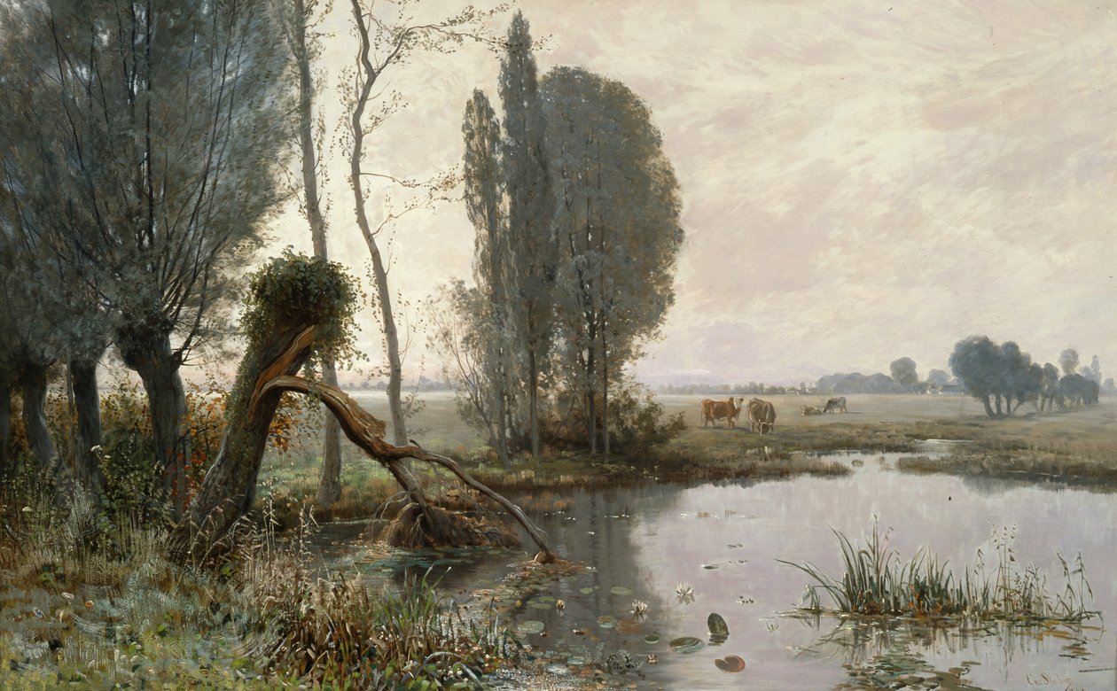 Landscape with cows   1319190   cs       czech Successfully Translated  Original: Sunset, Hudson, New York Translat: Sunset, Hudson, New York 1244006 cs czech Successfully Translated Original: Poetic thoughts in a riverside pavilion, 1558. Translat: Poetic od Christian Eriksen Skredsvig