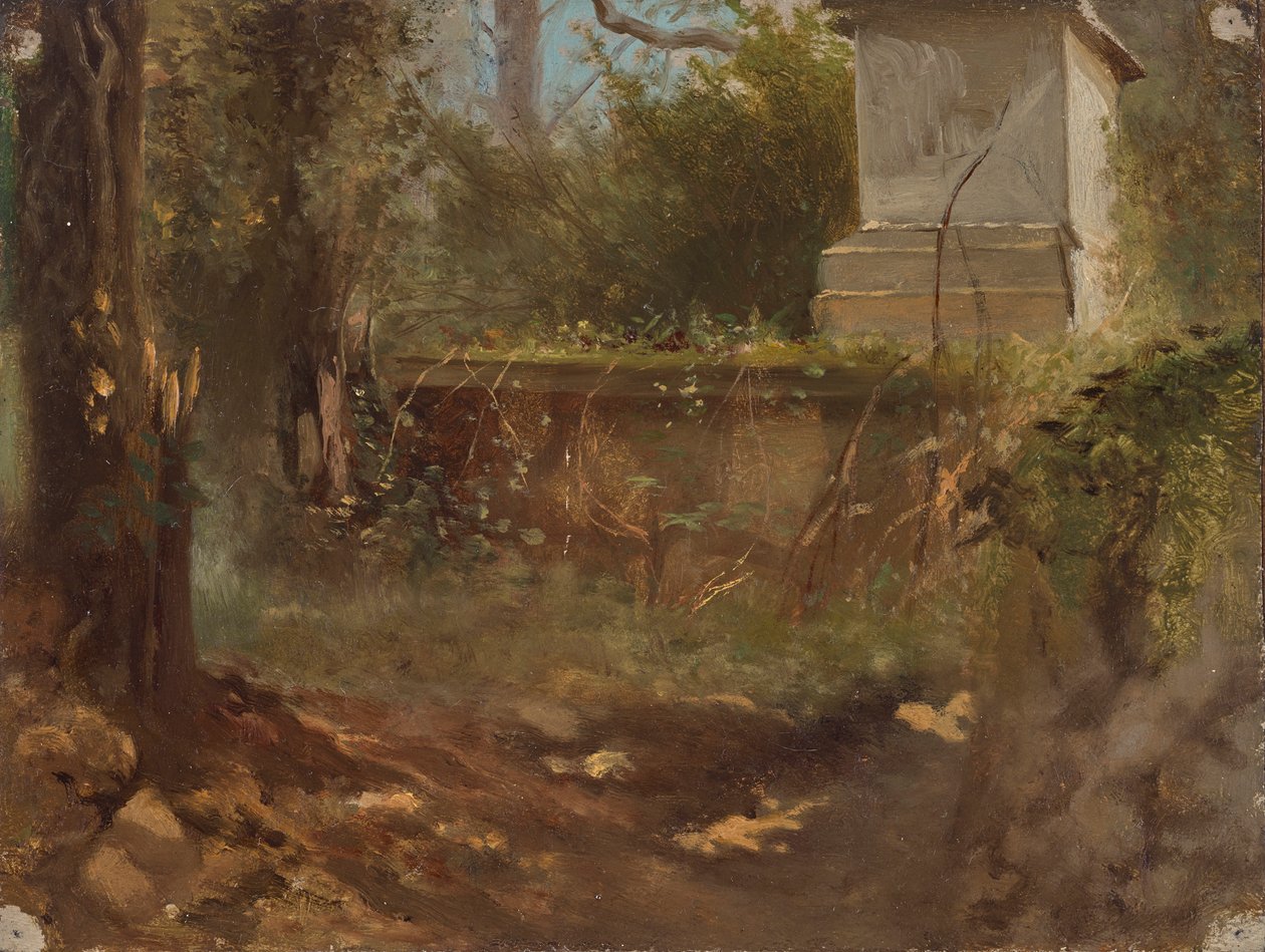 Johannisfriedhof v Drážďanech od Christian Friedrich Gille