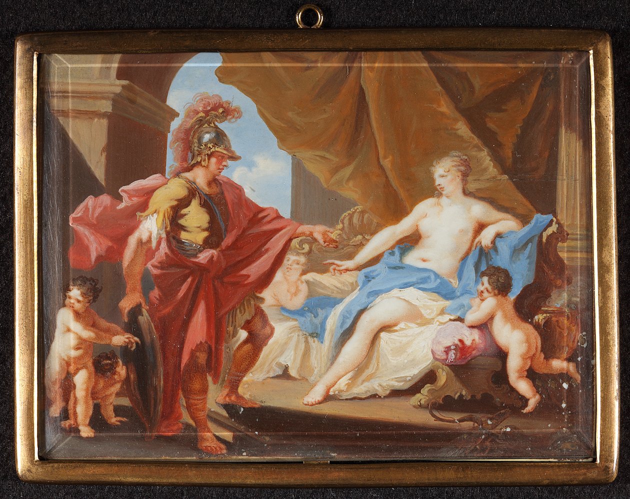 Mars und Venus od Christian Friedrich Zincke