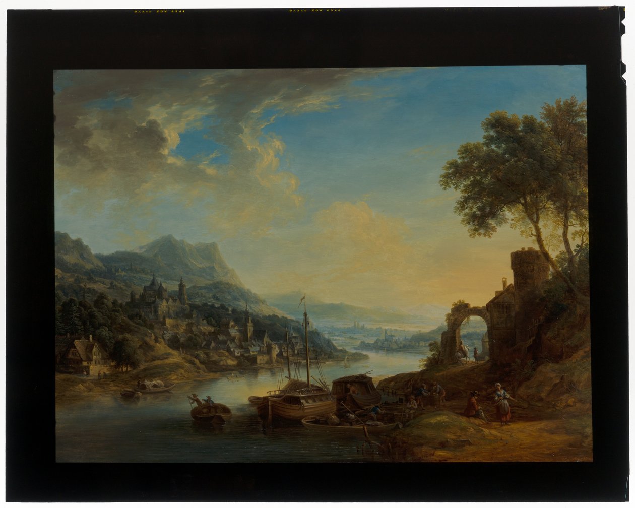 Pár porýnských krajin od Christian Georg the Elder Schuetz