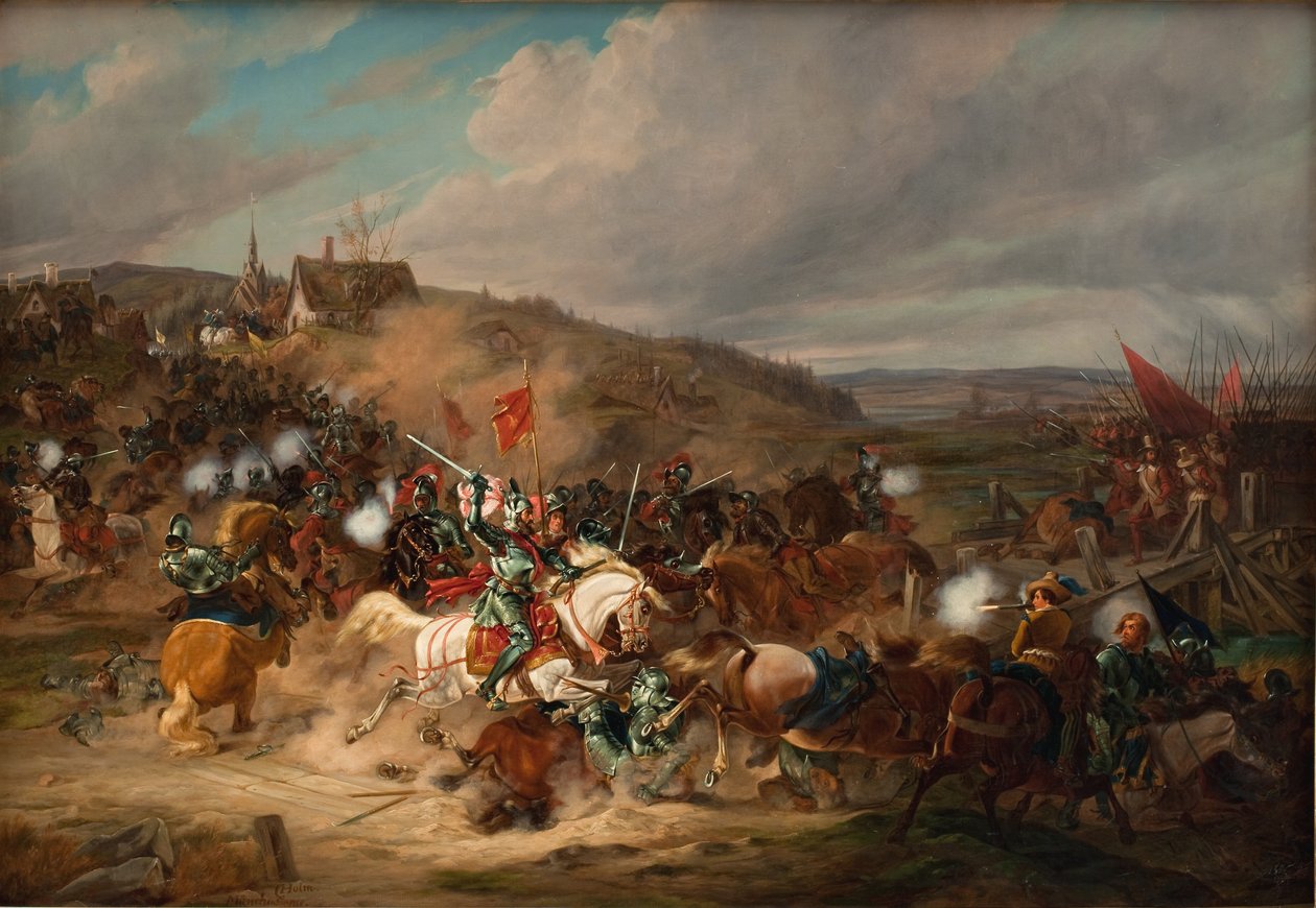 Daniel Rantzau se zmocnil Tureby Bro ve Scanii během sedmileté války 1563-1570 od Christian Holm