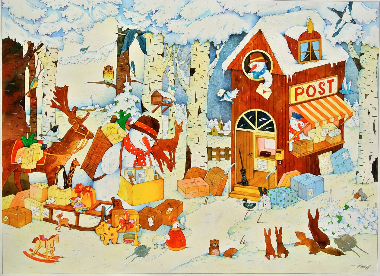 Pošta-Vánoce, 2001 od Christian Kaempf