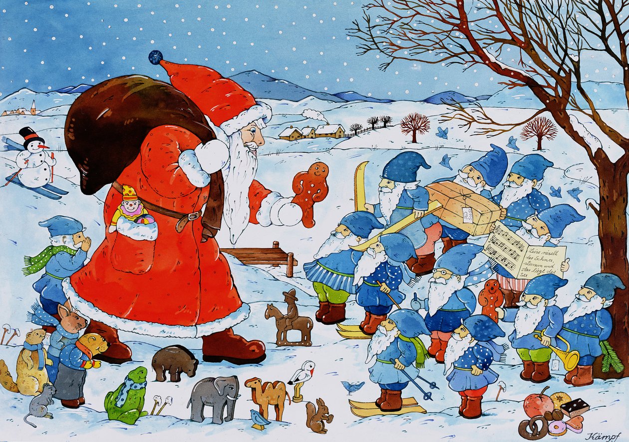 St. Nikolaus (wc na papíře) od Christian Kaempf