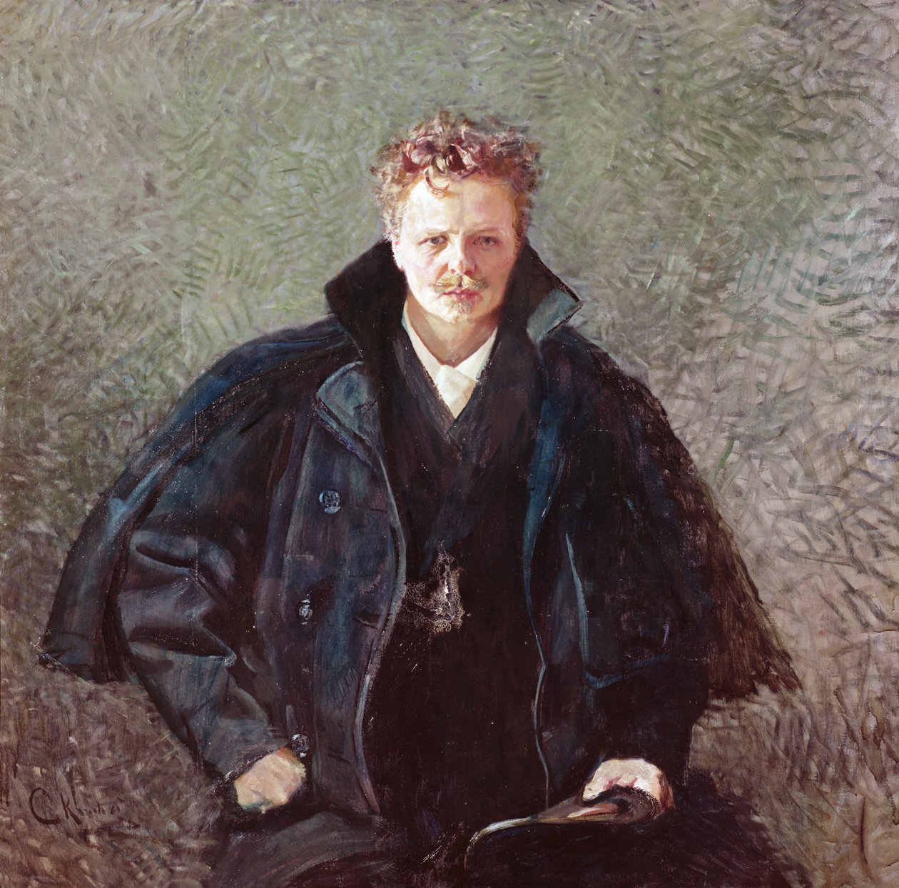 August Strindberg od Christian Krohg