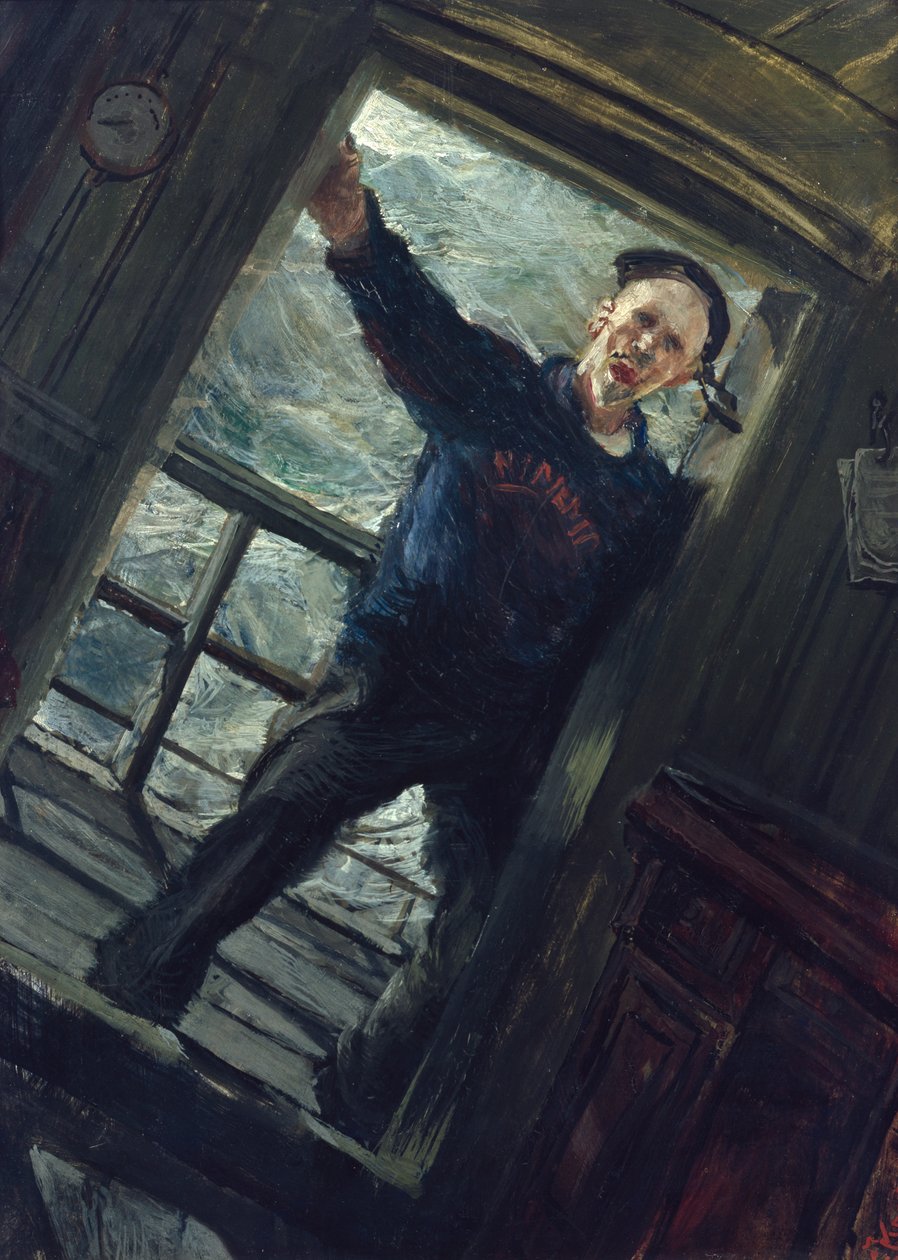In The Steer Opening (malba) od Christian Krohg