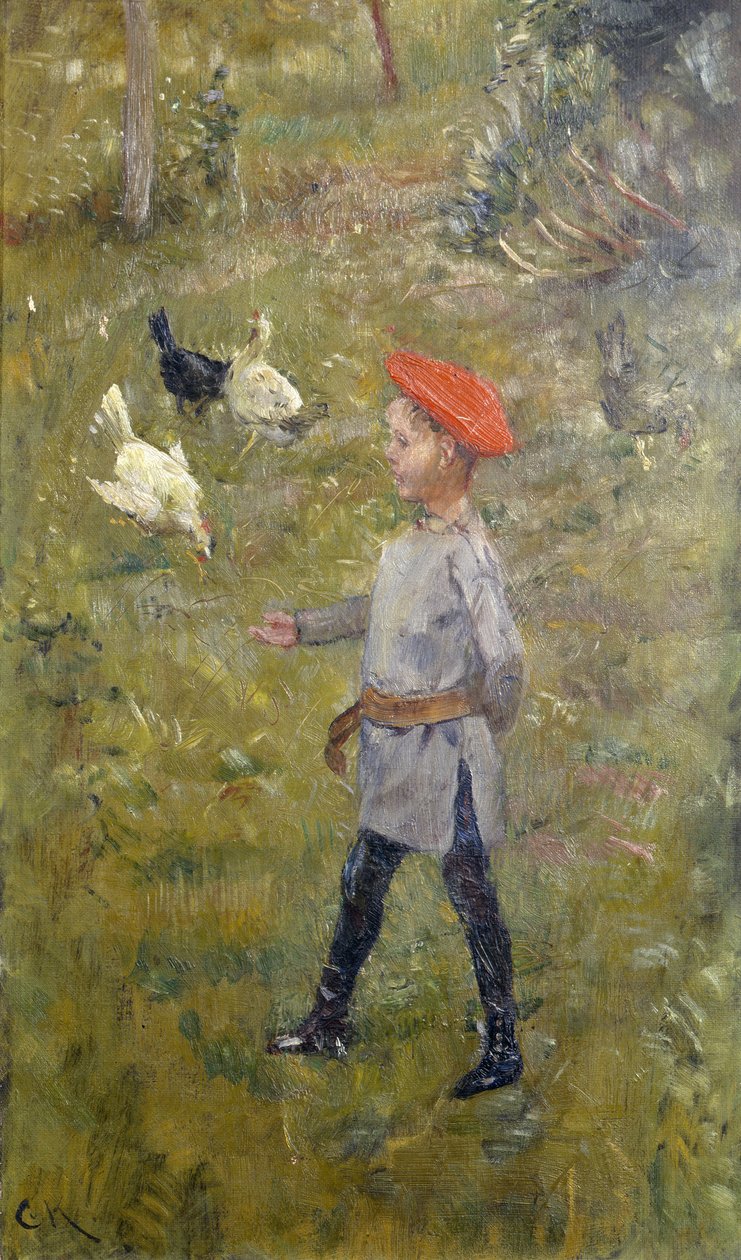 Per se slepicemi, Hvitsten od Christian Krohg