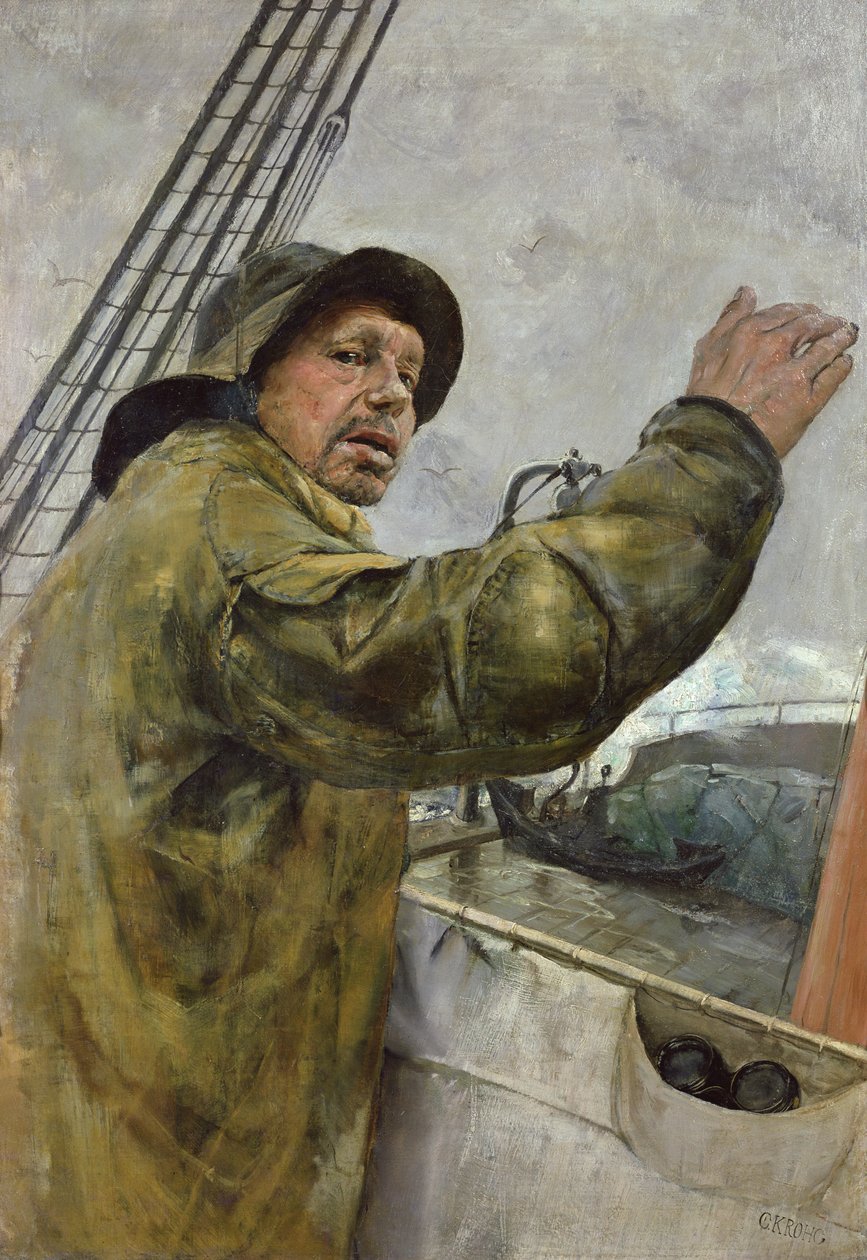 Přístav od Christian Krohg