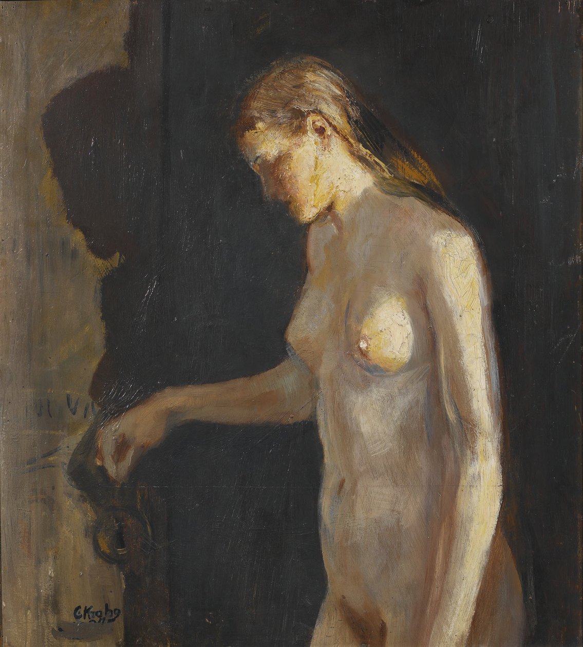 Model od Christian Krohg