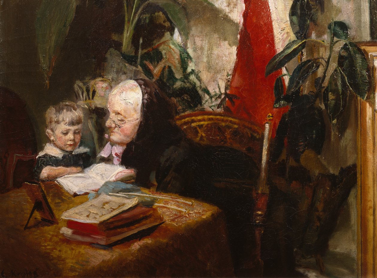 Ilustrovaná kniha od Christian Krohg
