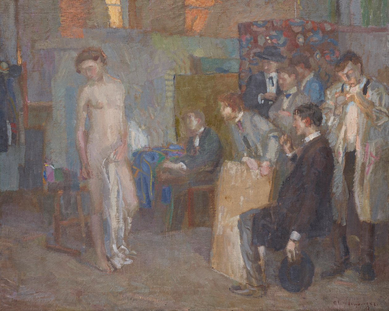 Atelierszene od Christian Landenberger