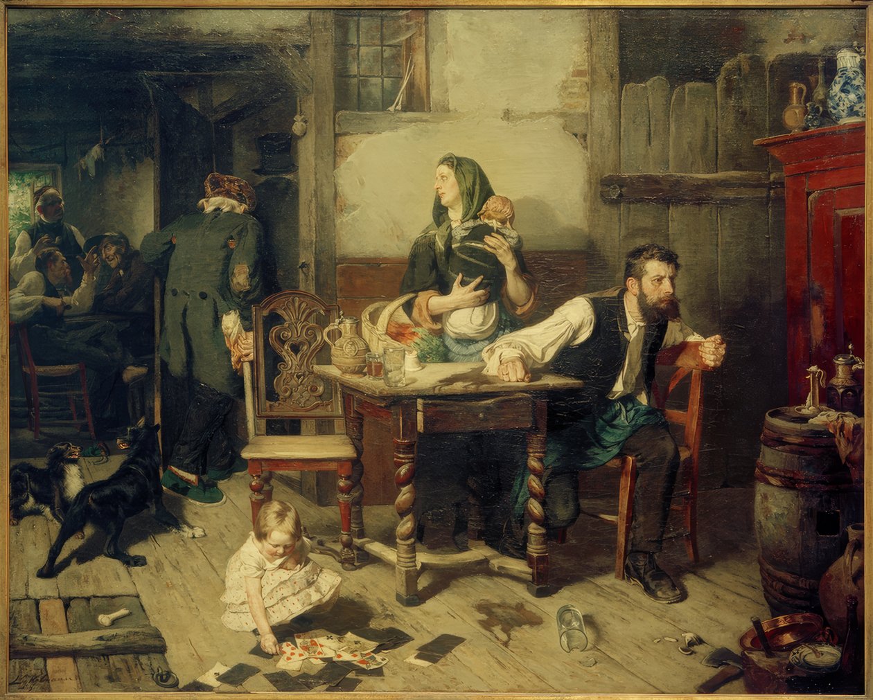 Ch. L. Bokelmann, Až do jasného dne (Hráči) od Christian Ludwig Bokelmann