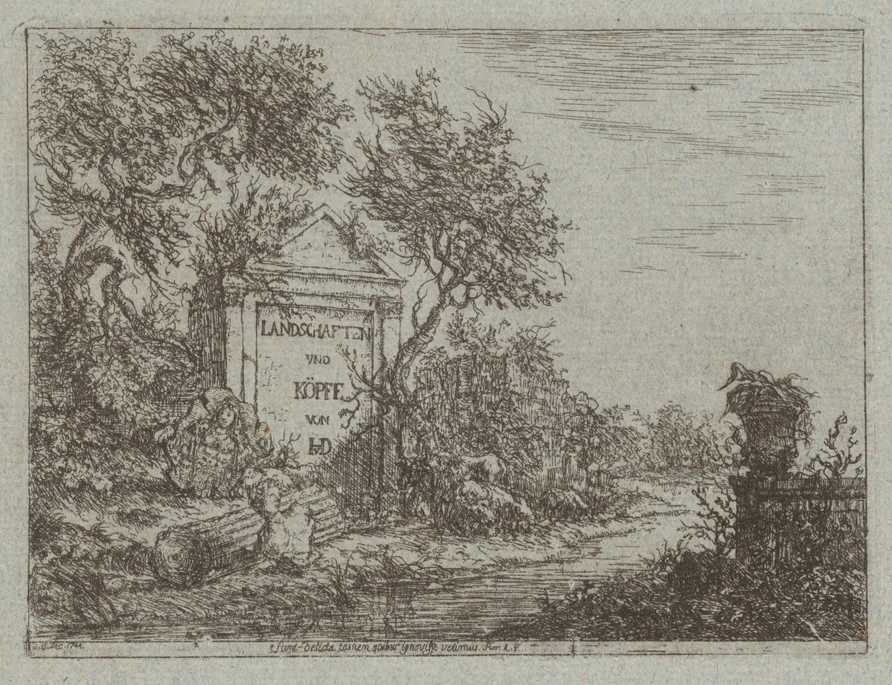 Krajiny a hlavy od Christian Ludwig von Hagedorn