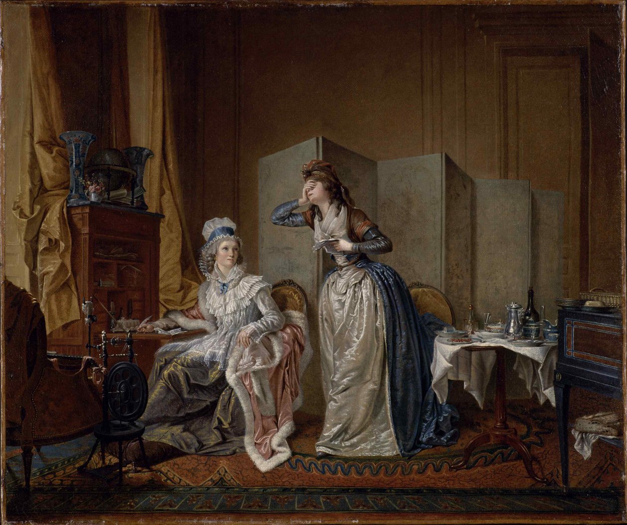 Špatné zprávy, 1794. od Christian Marie Colin De La Biochaye