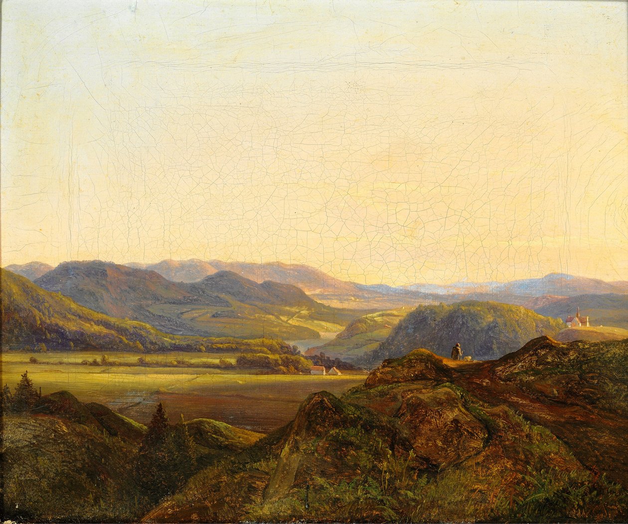 Z Hardangeru v Norsku, léto od Christian Morgenstern