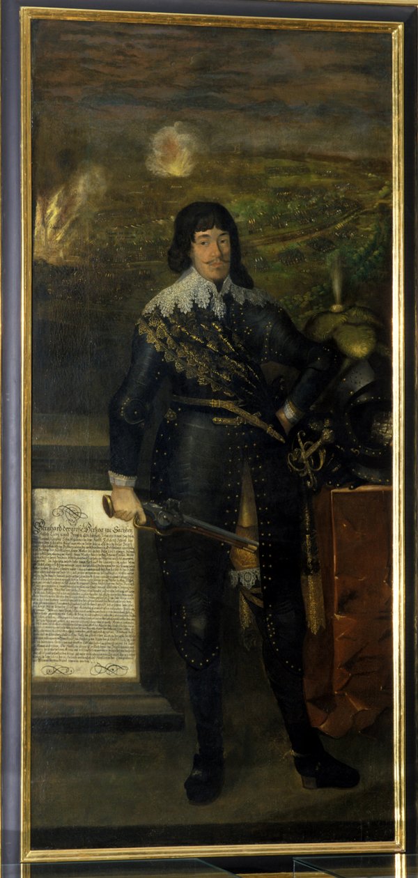 Bernhard, vévoda z Výmaru, 1630 od Christian Richter