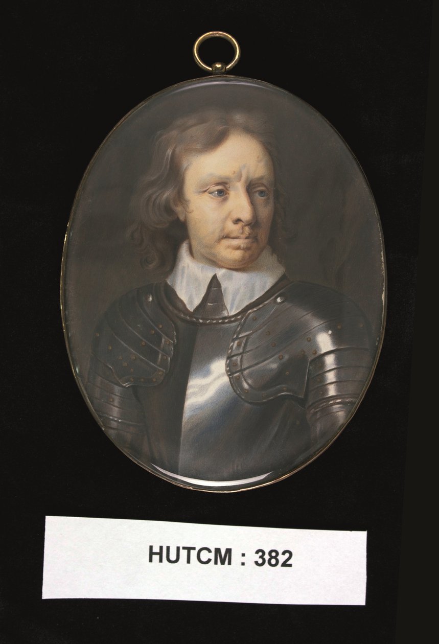 Oliver Cromwell, cca 1698-30 (akvarel) od Christian Richter