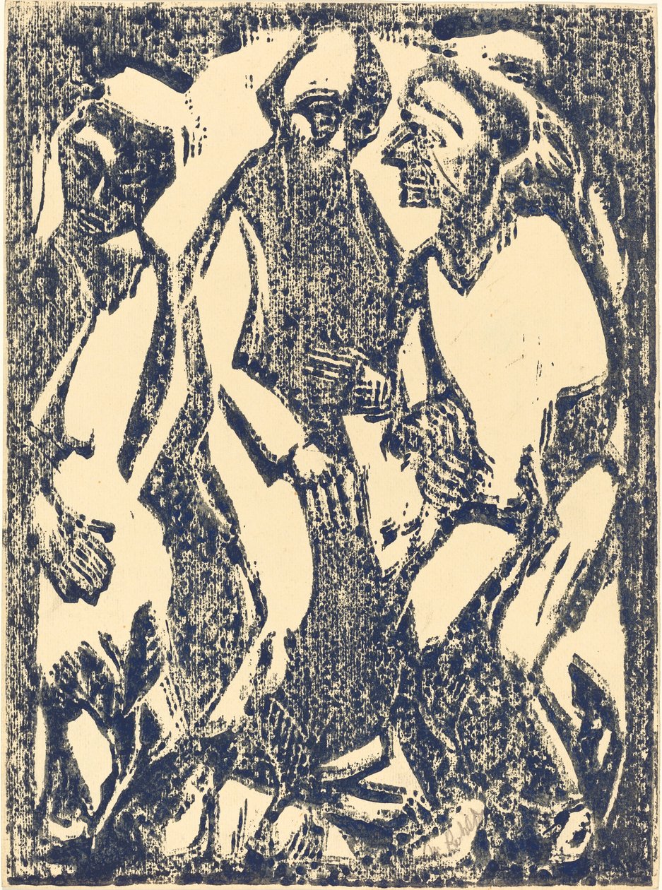 Poradní rada, 1913. od Christian Rohlfs