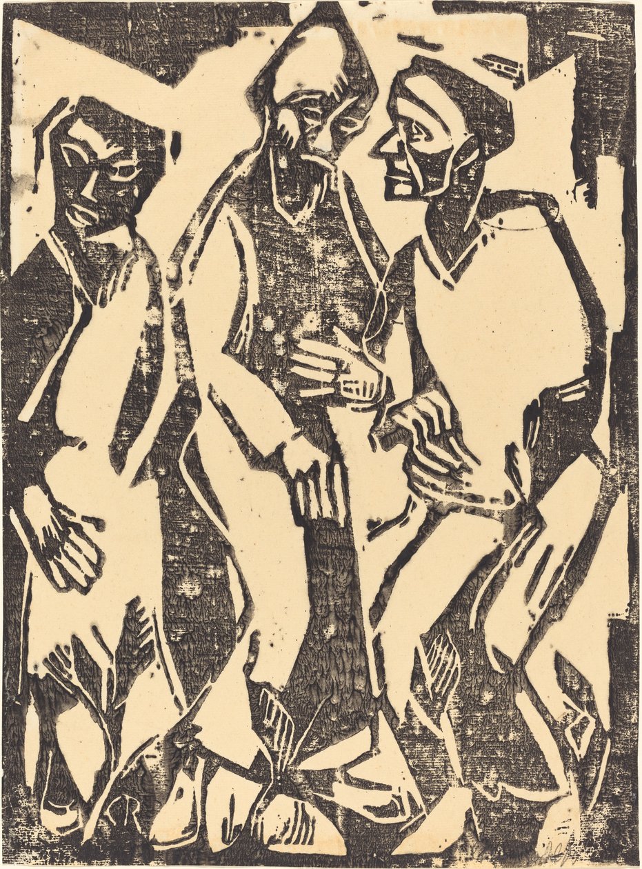 Poradní rada, 1913. od Christian Rohlfs