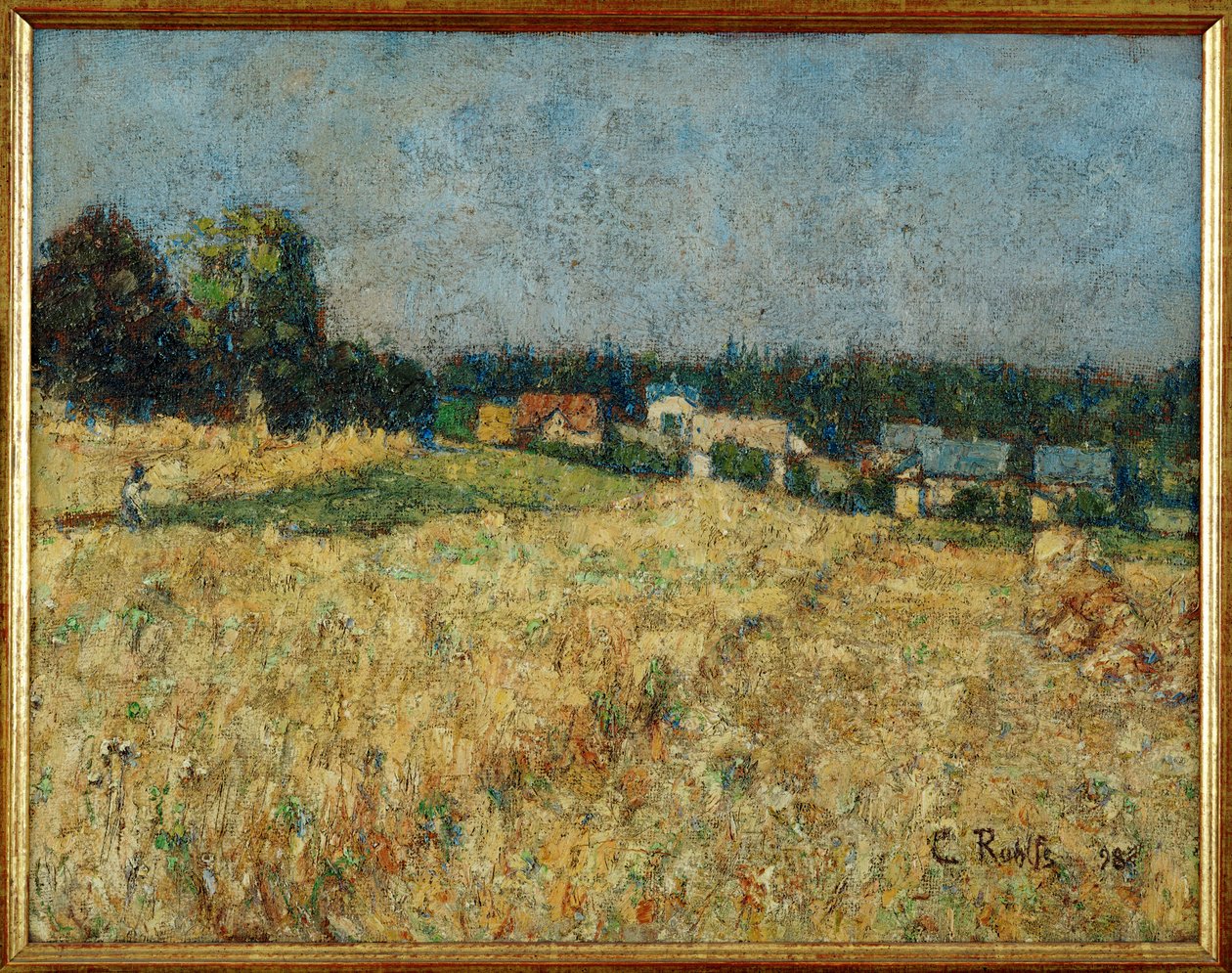 Svatojánské léto - Midsummer ... (malba na plátně) od Christian Rohlfs