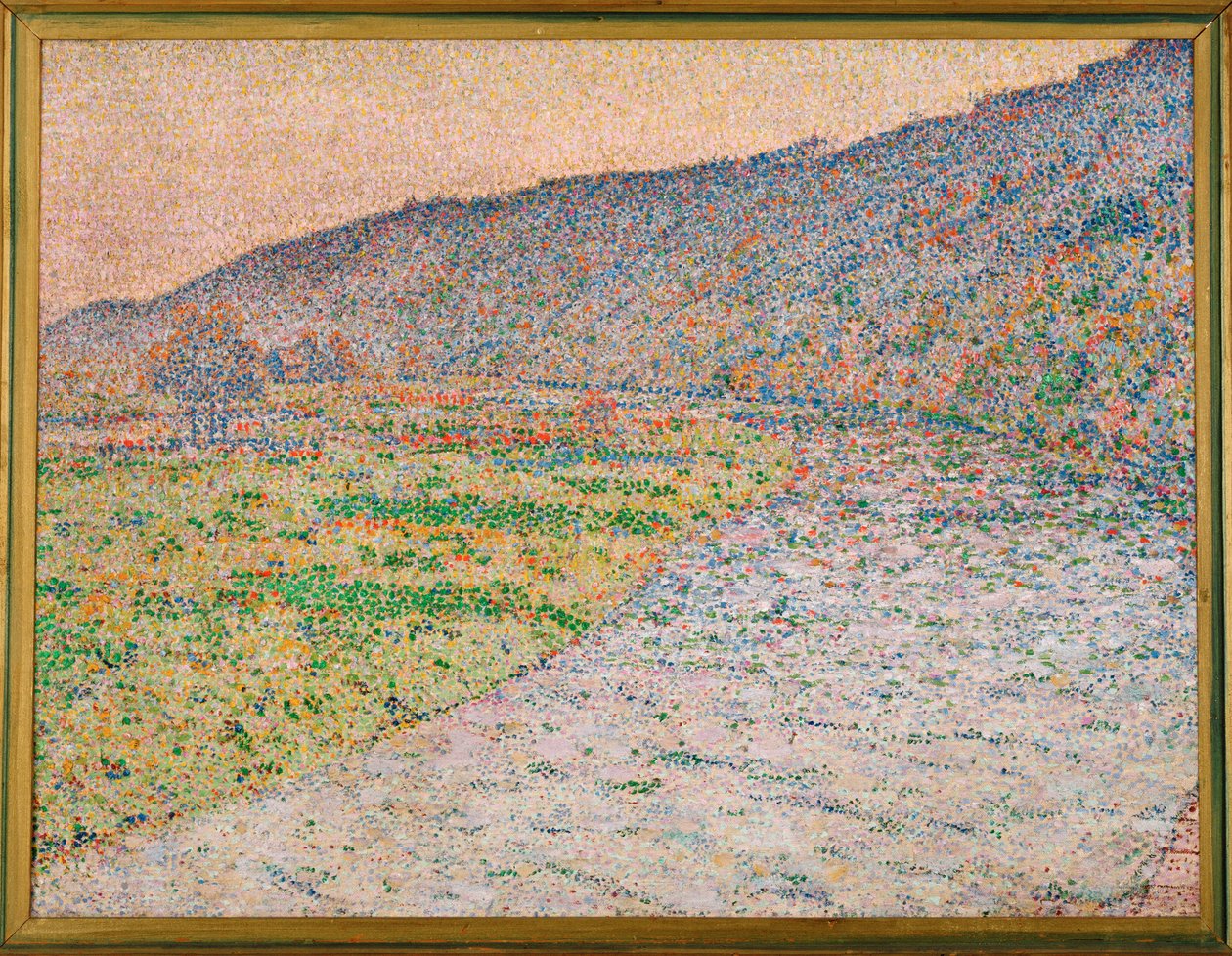 Řeka Ruhr u Herdecke (malba na plátně) od Christian Rohlfs