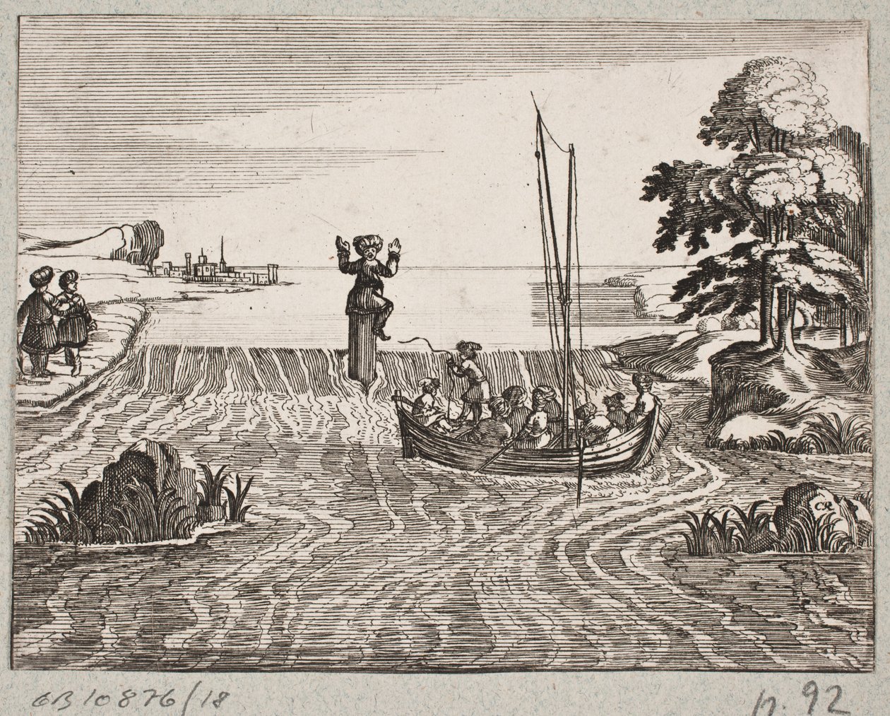 Ilustrace k Adamu Oleariusovi, „Perský Rosenthal od geniálního básníka Schich Saadi […]“, Schleswig 1660 od Christian Rothgiesser