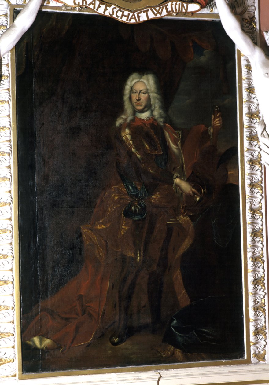 Friedrich II., vévoda Sachsen-Gotha-Altenburg, mezi 1708-32 od Christian Schilbach