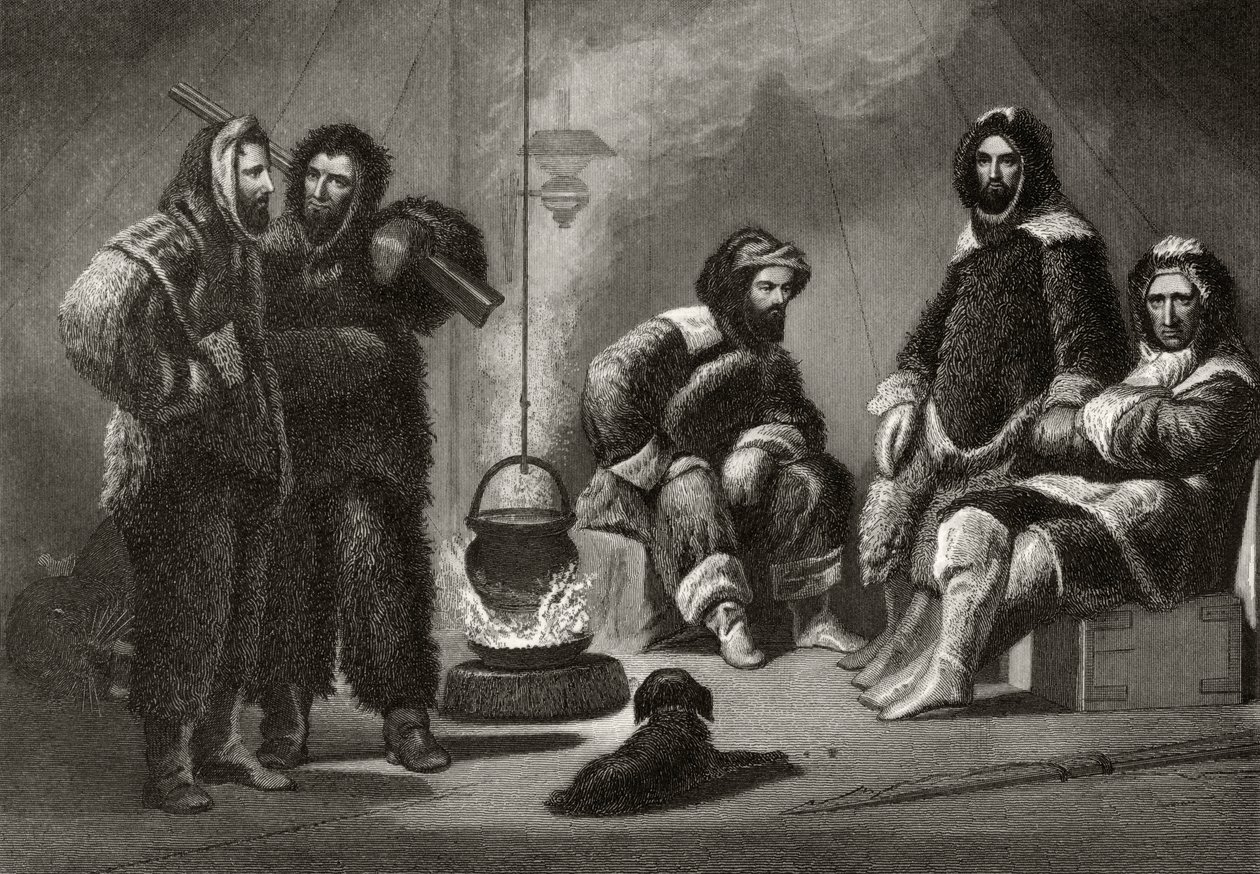 Life in the Brig, vyrytý J. McGoffinem, z 