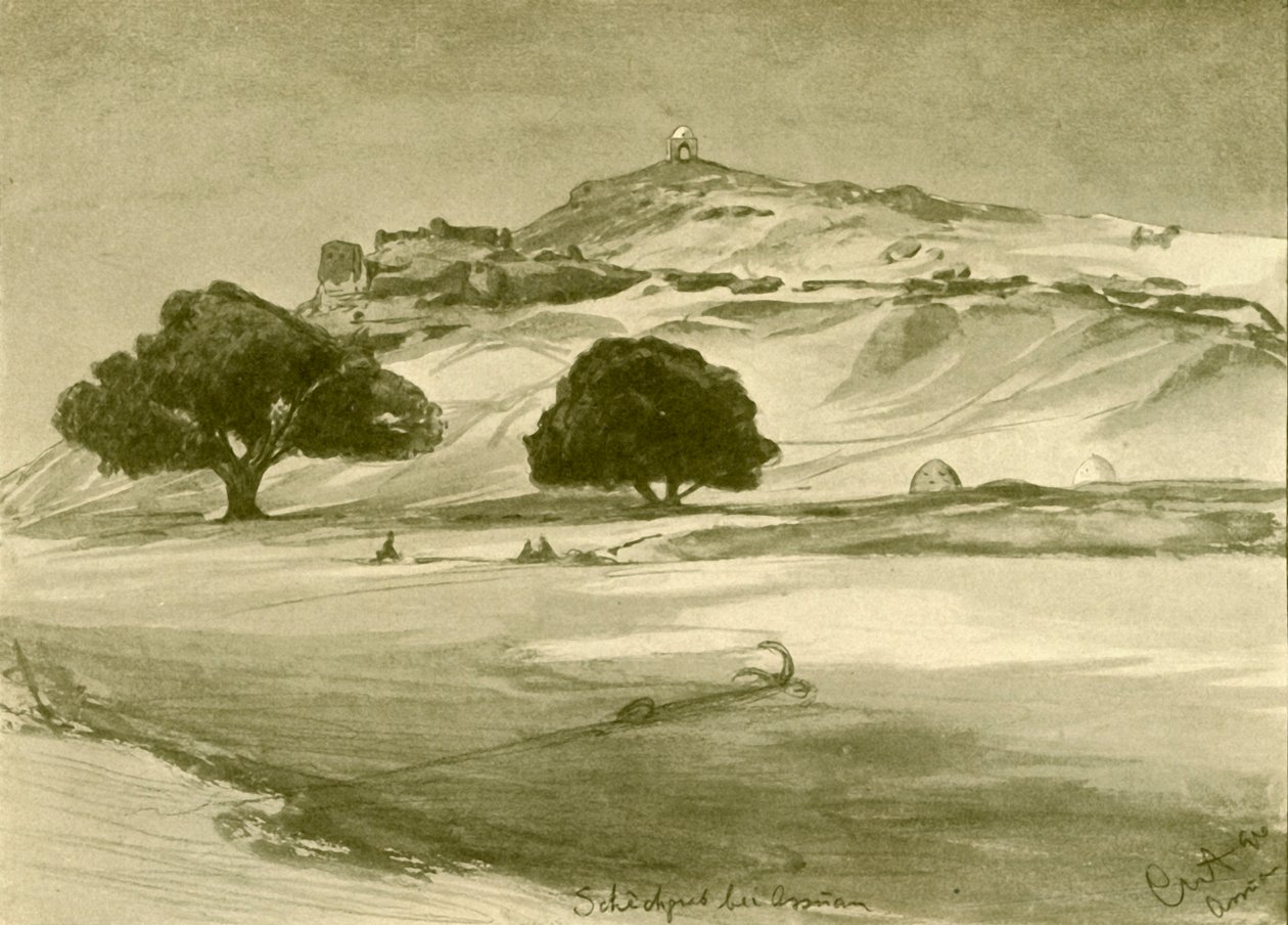 Asuán, Egypt, 1898. od Christian Wilhelm Allers