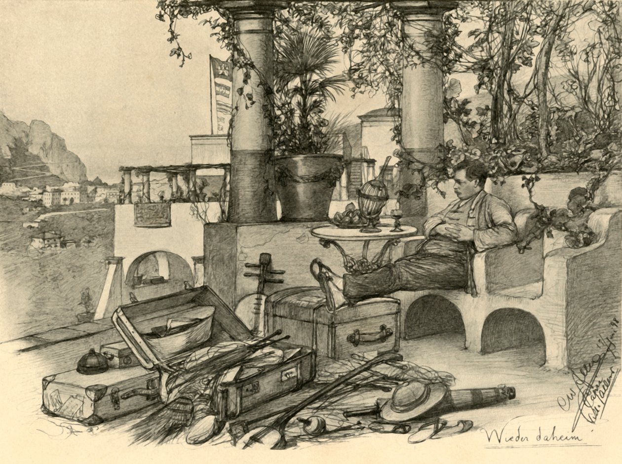 „Znovu domů“, 1898. od Christian Wilhelm Allers