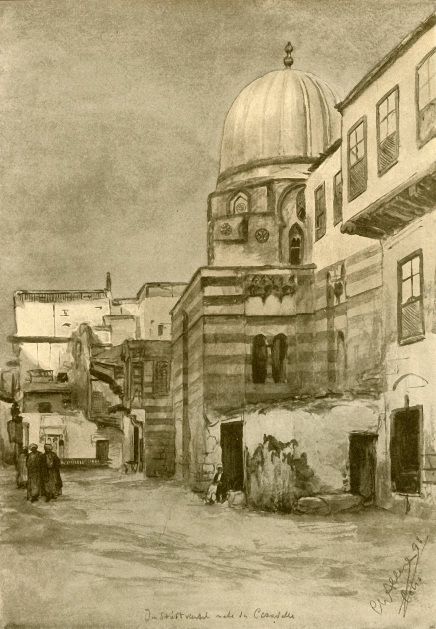 Mešita, Káhira, Egypt, 1898. od Christian Wilhelm Allers