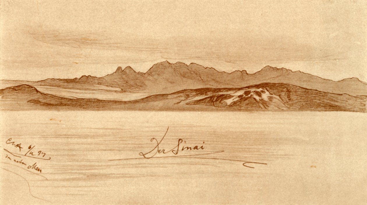 Sinaj, Egypt, 1898. od Christian Wilhelm Allers