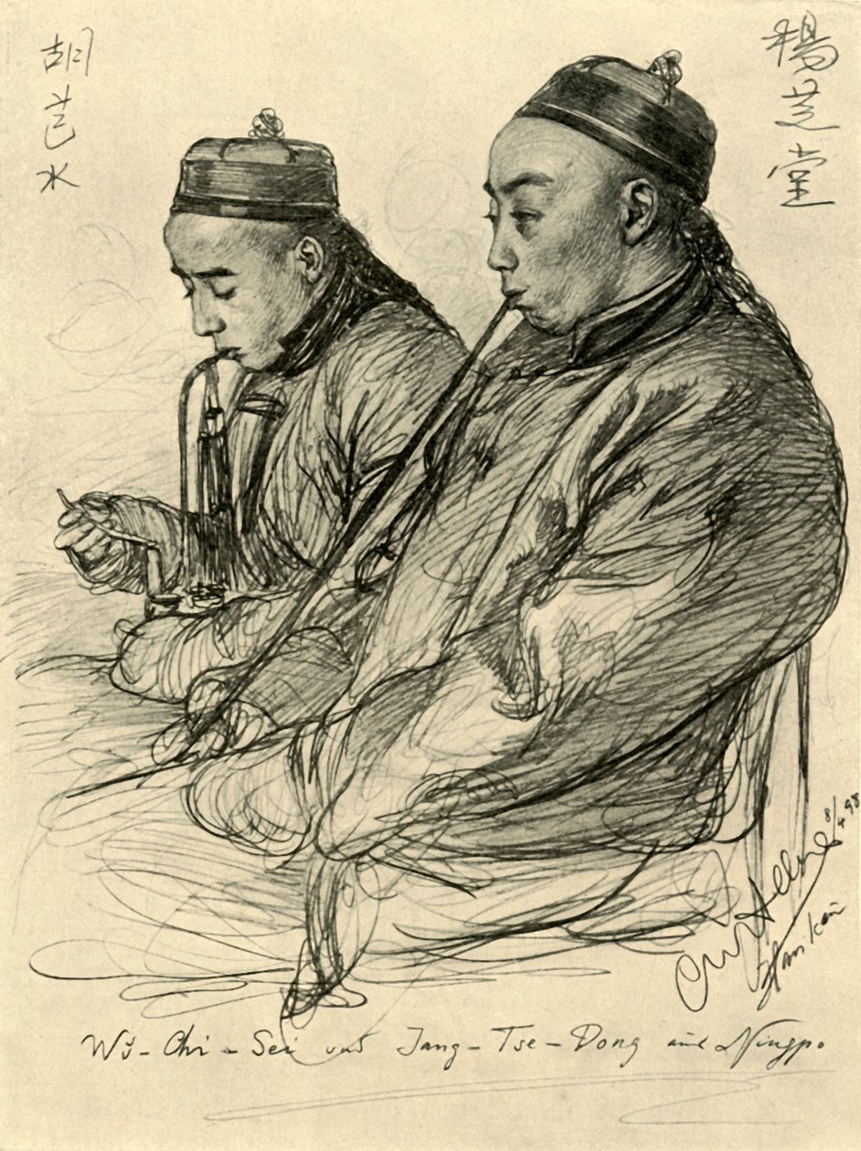 Wu-Chi-Sei a Jang-Tse-Dong z Ningpo, od Christian Wilhelm Allers