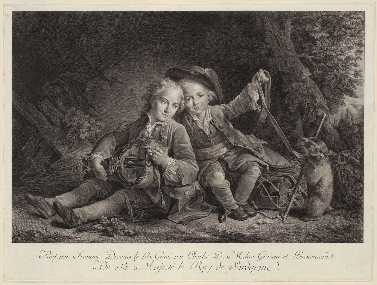Statek od Christian Wilhelm Ernst Dietrich