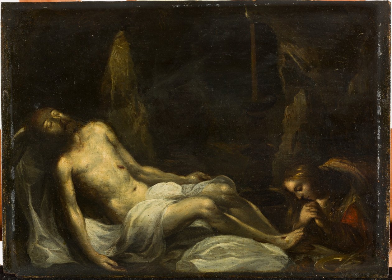 Křest eunucha od Christian Wilhelm Ernst Dietrich