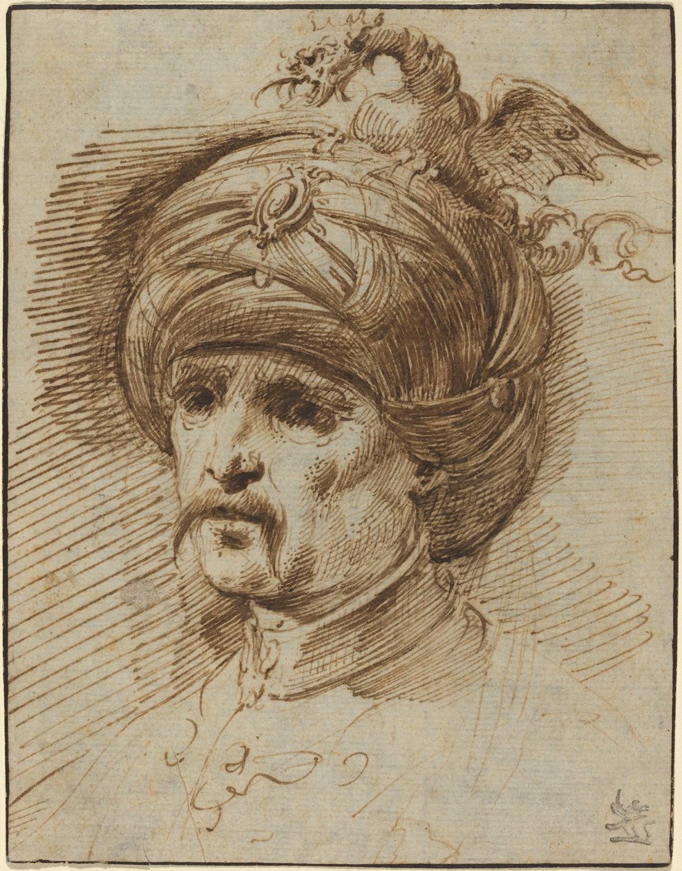 Orientální ve fantastické čelence od Christian Wilhelm Ernst Dietrich