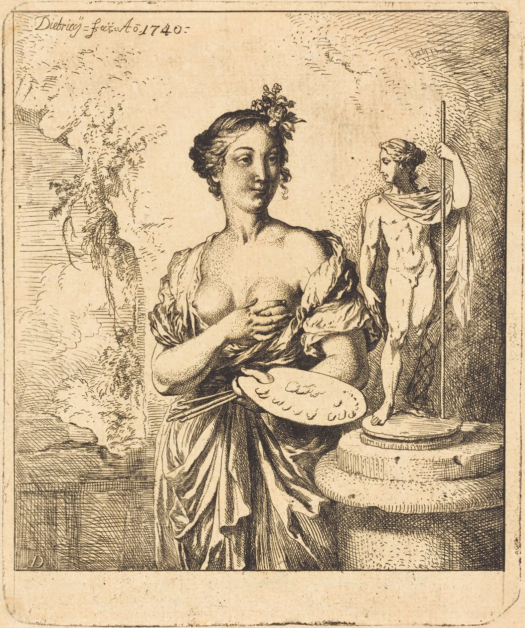 Malba od Christian Wilhelm Ernst Dietrich