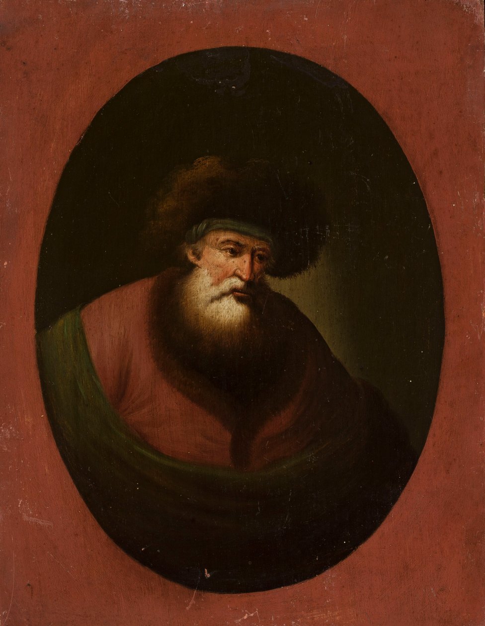 Stařec se zelenou látkou od Christian Wilhelm Ernst Dietrich