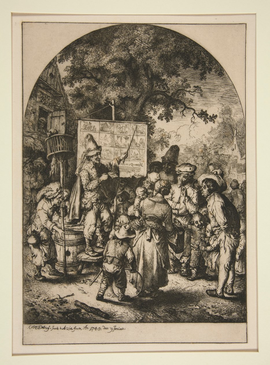 Mountebank od Christian Wilhelm Ernst Dietrich