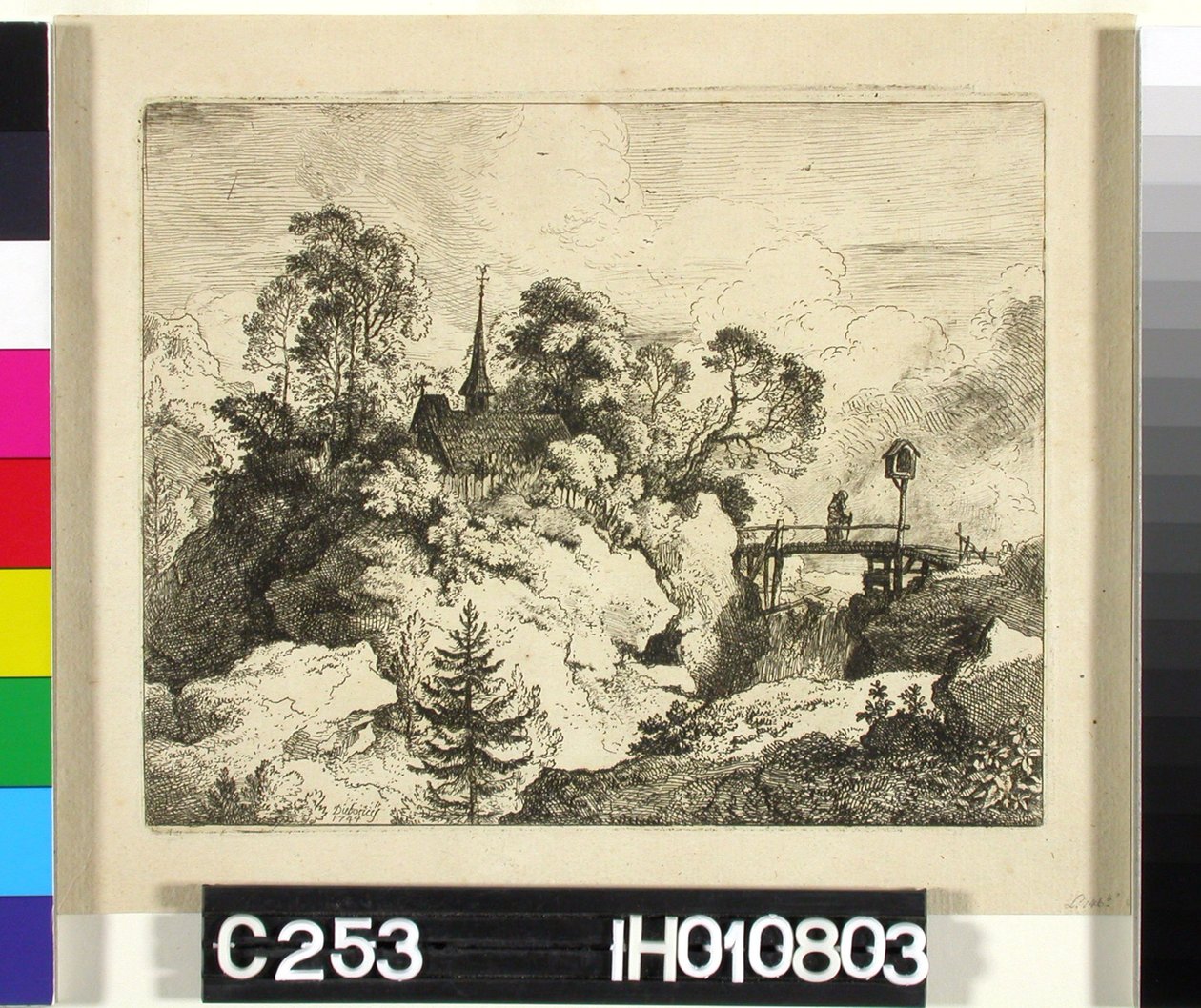 Ohne Titel od Christian Wilhelm Ernst Dietrich