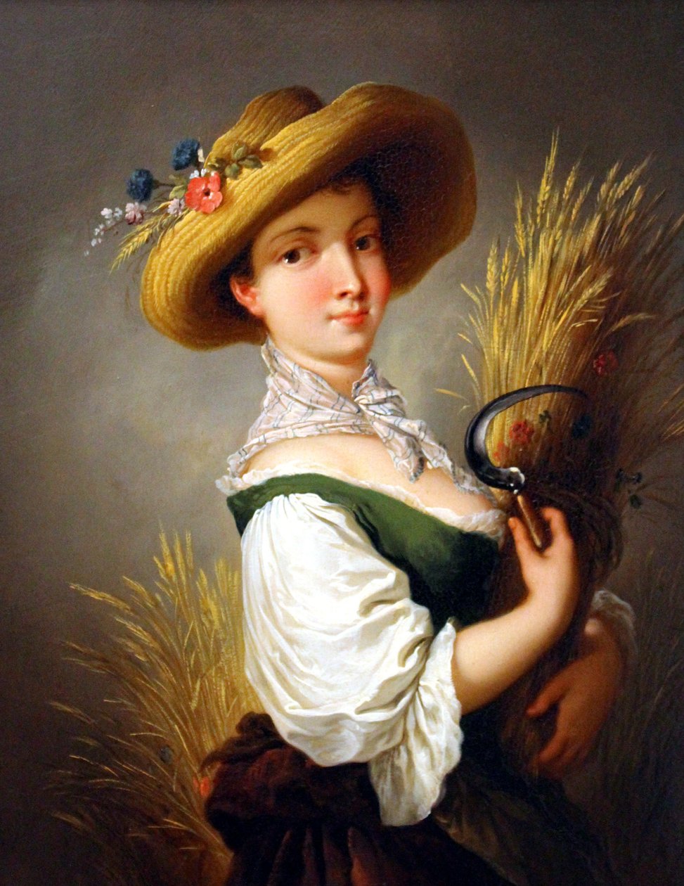 střihač (alegorie léta) od Christian Wilhelm Ernst Dietrich