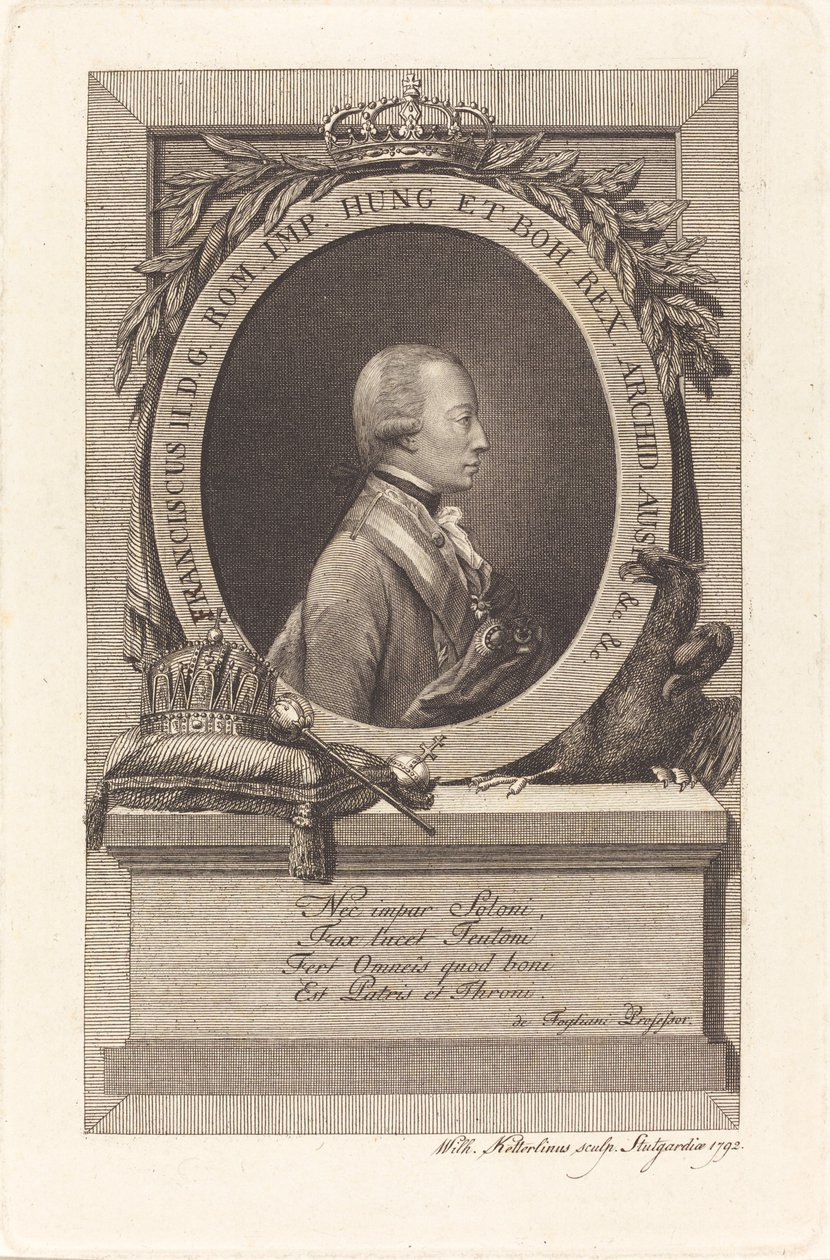 František II., císař Svaté říše římské od Christian Wilhelm Ketterlinus