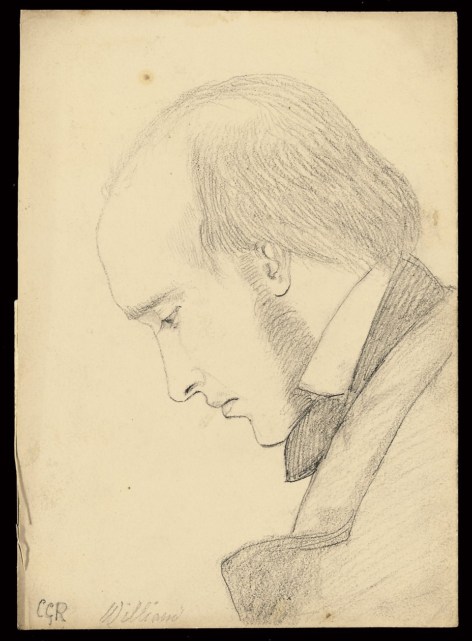 Portrét Williama Michaela Rossettiho od Christina Georgina Rossetti