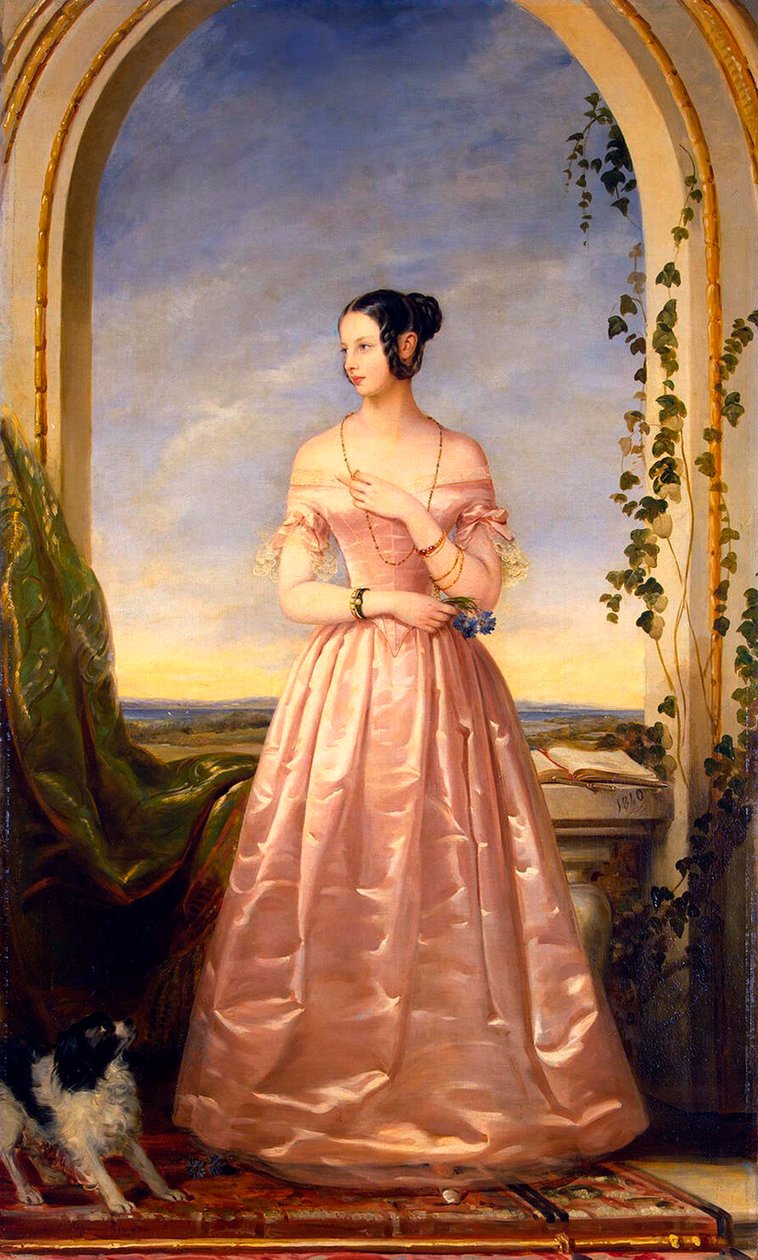Ruská velkovévodkyně Alexandra Nikolajevna, 1825-1844, 1840. od Christina Robertson