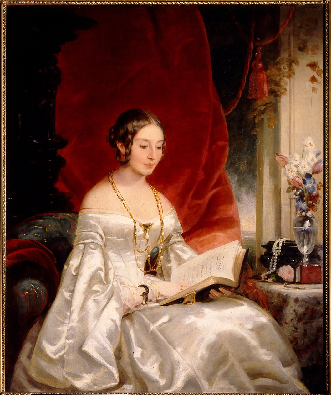 Portrét princezny Marie Ivanovny Kotschubei, rozené Barjatinské, 1842 od Christina Robertson