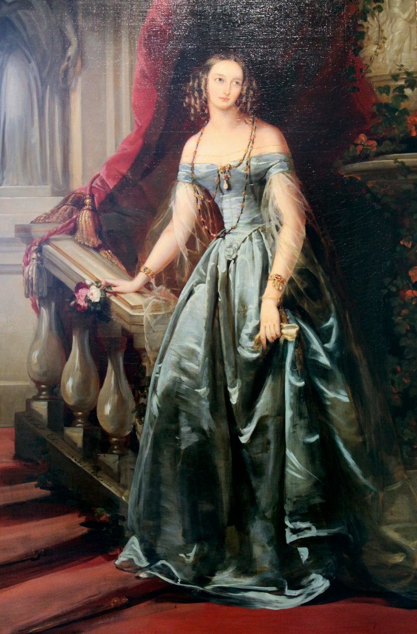 „Portrét velkovévodkyně Olgy Nikolajevny“, 1841. od Christina Robertson