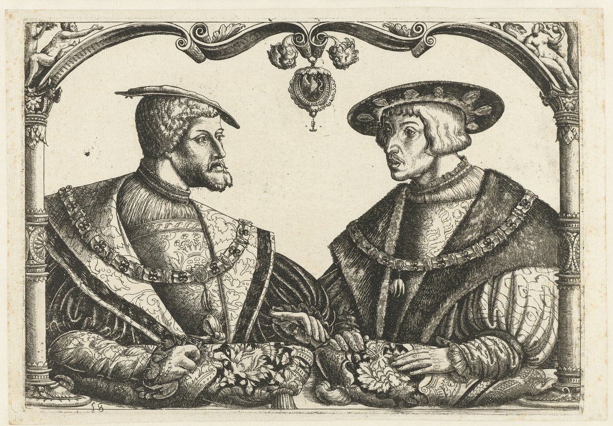 Karel V. a Ferdinand I od Christoffel Bockstorffer